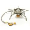 Outdoor Portable Stainless Steel Camping Windproof Gas Stove For Picnic