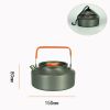 Small Outdoor Camping Cooker; Boiling Kettle Frying Pan & Stock Pot; Portable Travel Equipment; Sports & Outdoor Supplies