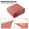 16'x16' Square Sun Shade Sail for Outdoor Backyard Patio Garden